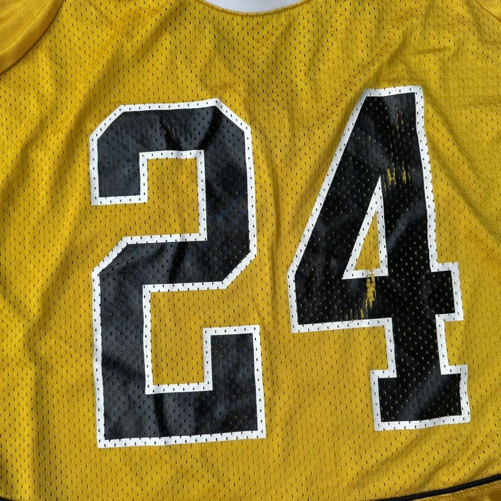 Nike Mizzou Missouri Tigers Football Jersey Mens Small #24 Gold‎ Football NCAA